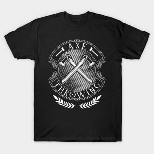 Crossed Axes - Axe Throwing T-Shirt